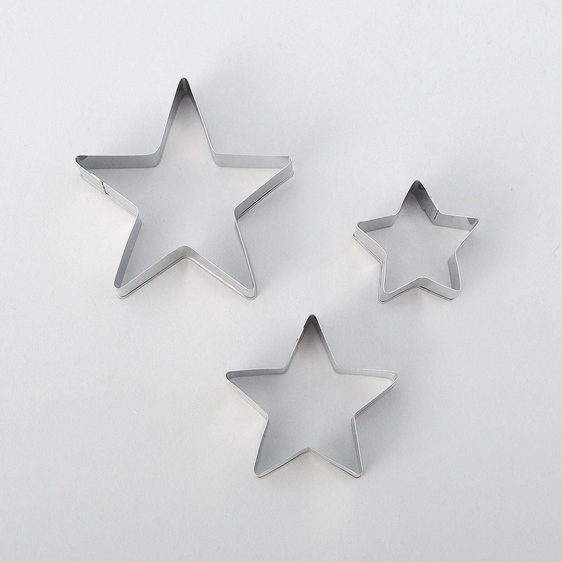 212 KITCHEN STORE「ステンレス クッキー型 星 3PCS」|食器・キッチングッズ|