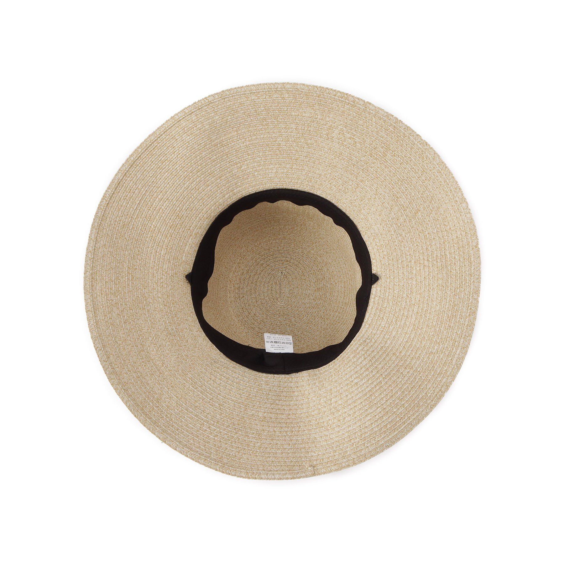 Grandedge「【接触冷感／洗濯可】コンパクトウォッシャブルリボンハット」|ハット|