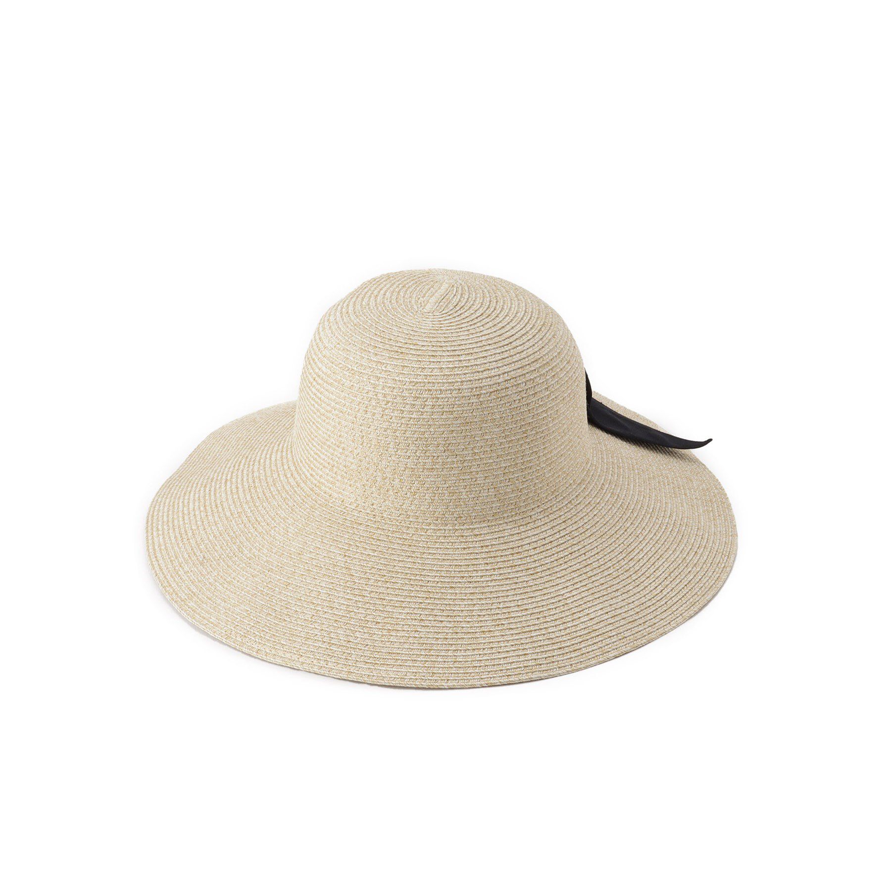 Grandedge「【接触冷感／洗濯可】コンパクトウォッシャブルリボンハット」|ハット|ベージュ(052)