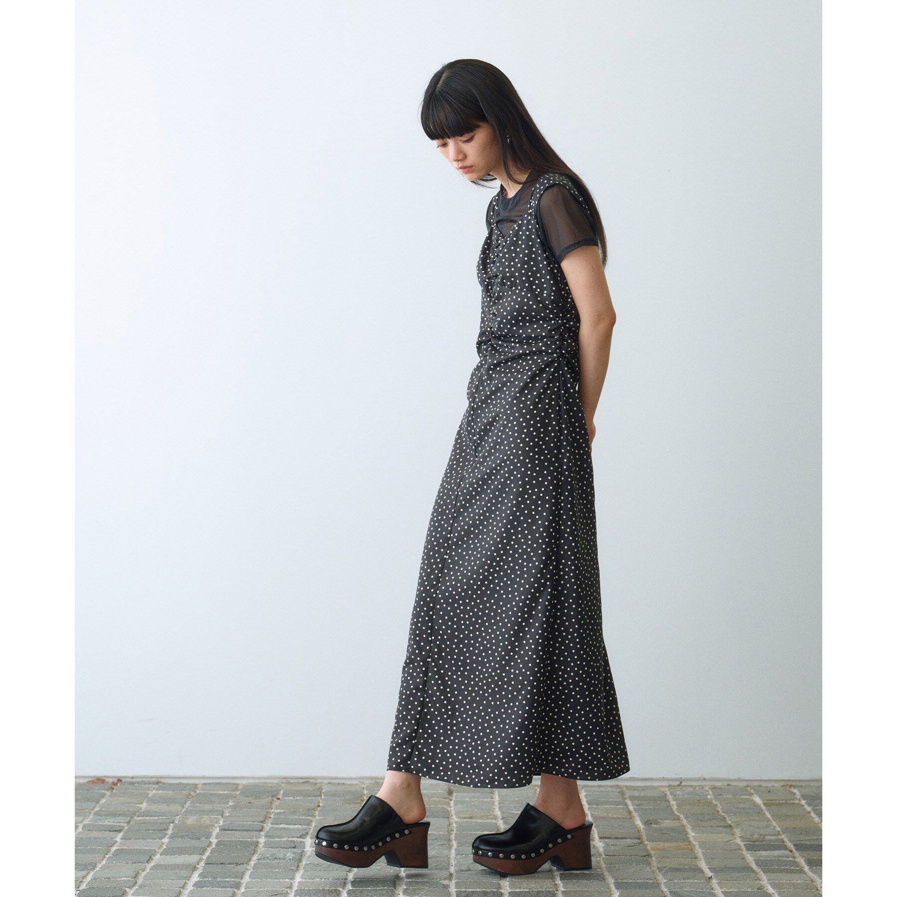 CODE A「polka dot dress」|ワンピース|