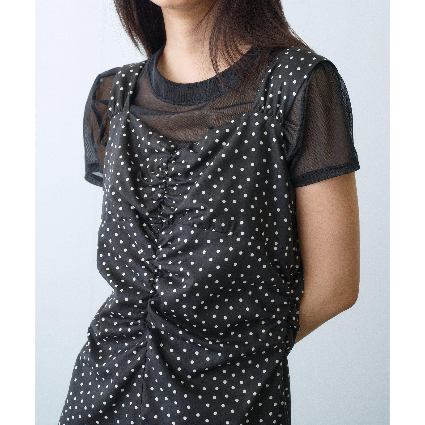 CODE A「polka dot dress」|ワンピース|