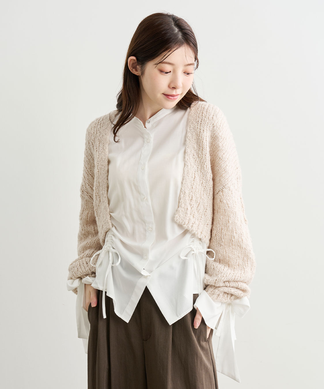 COCO DEAL「ショートカーディガン」|カーディガン|