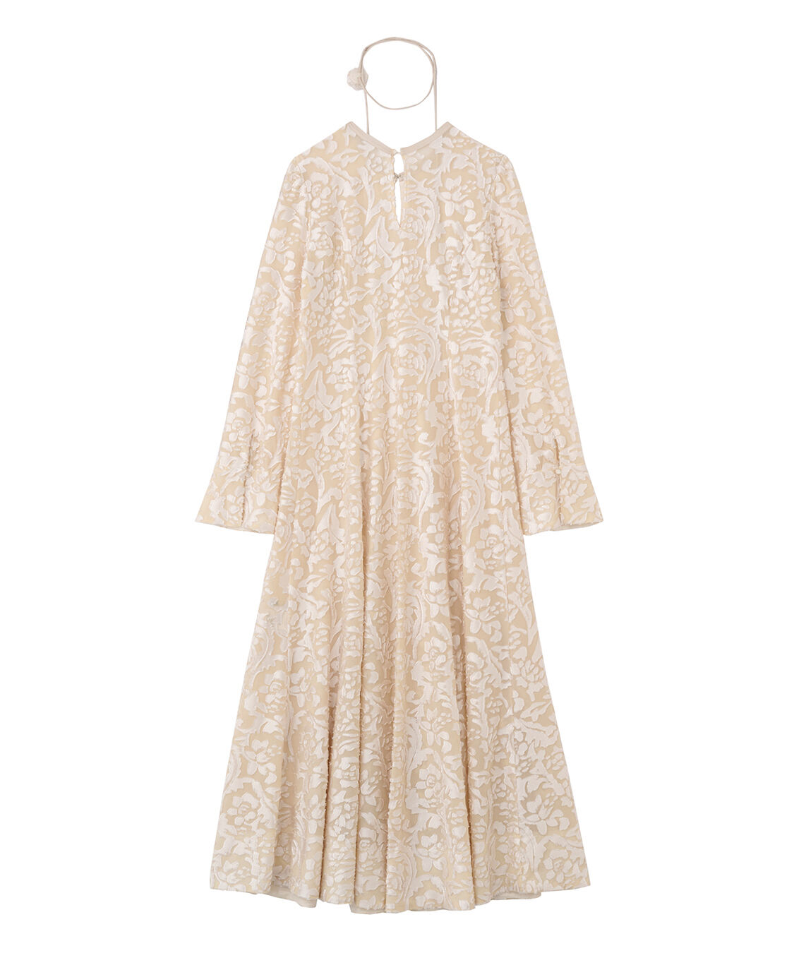 COCO DEAL「コサージュチョーカー付きオパールメッシュワンピース」|ワンピース|