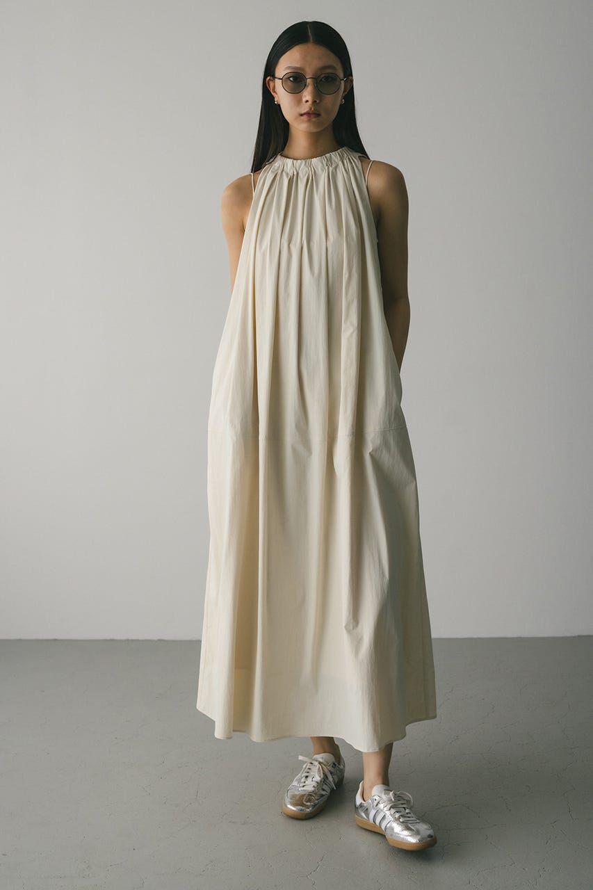 STYLEMIXER「撥水ネックギャザーワンピース」|ワンピース|