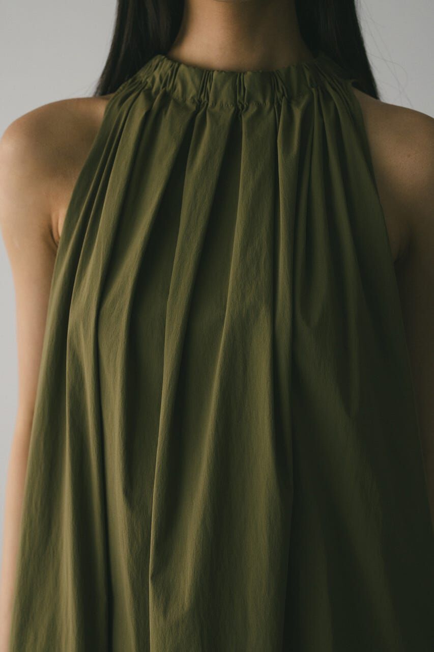 STYLEMIXER「撥水ネックギャザーワンピース」|ワンピース|