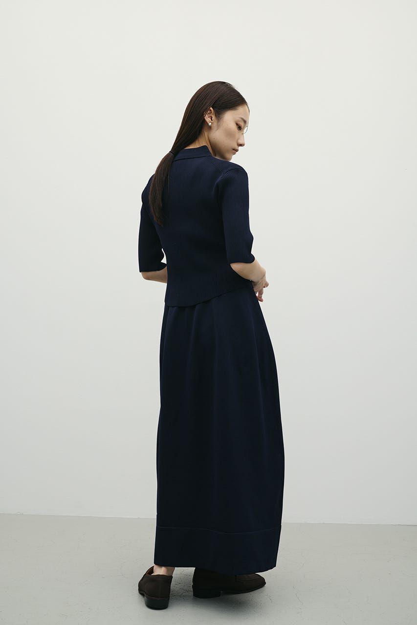 STYLEMIXER「2ピースハーフスリーブポロニットワンピース」|ワンピース|