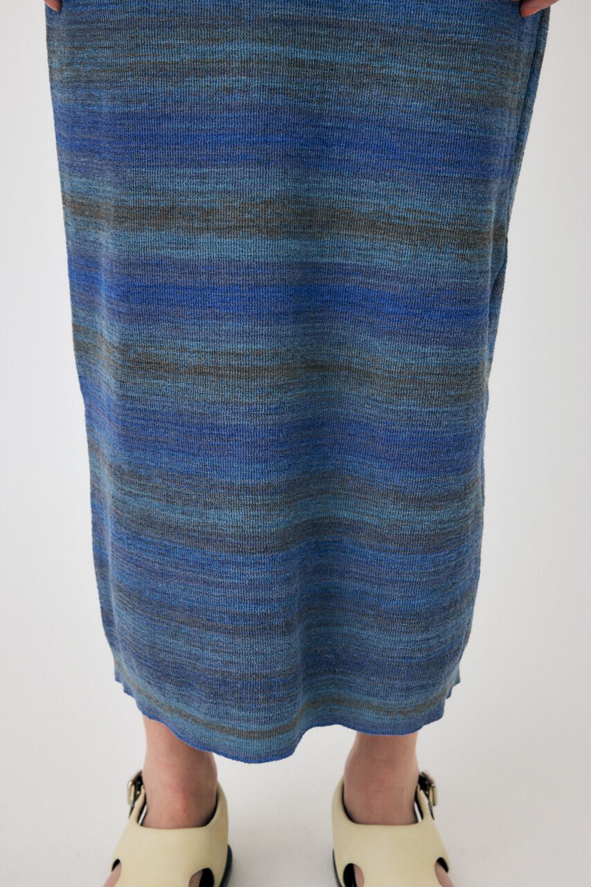 MOUSSY「MULTI COLOR ニットドレス」|ワンピース|