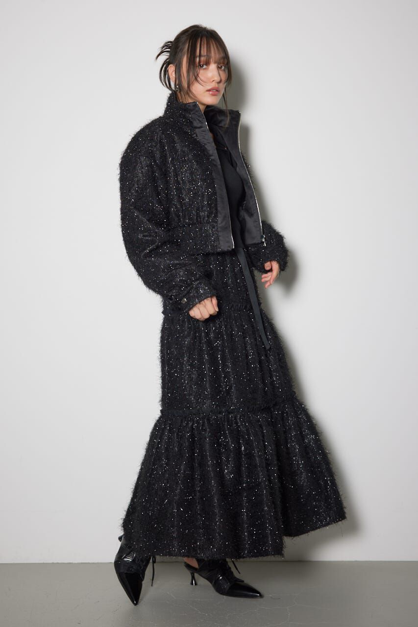 rienda「ニュアンスバリエーションブルゾン」|ブルゾン・スタジャン|