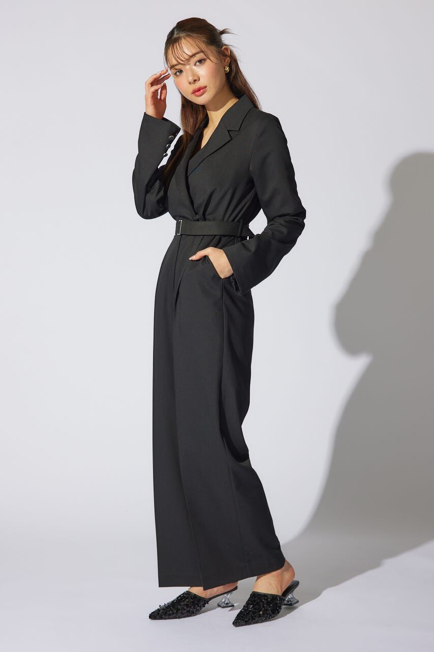 rienda「テーラードデザインロンパース」|ワンピース|