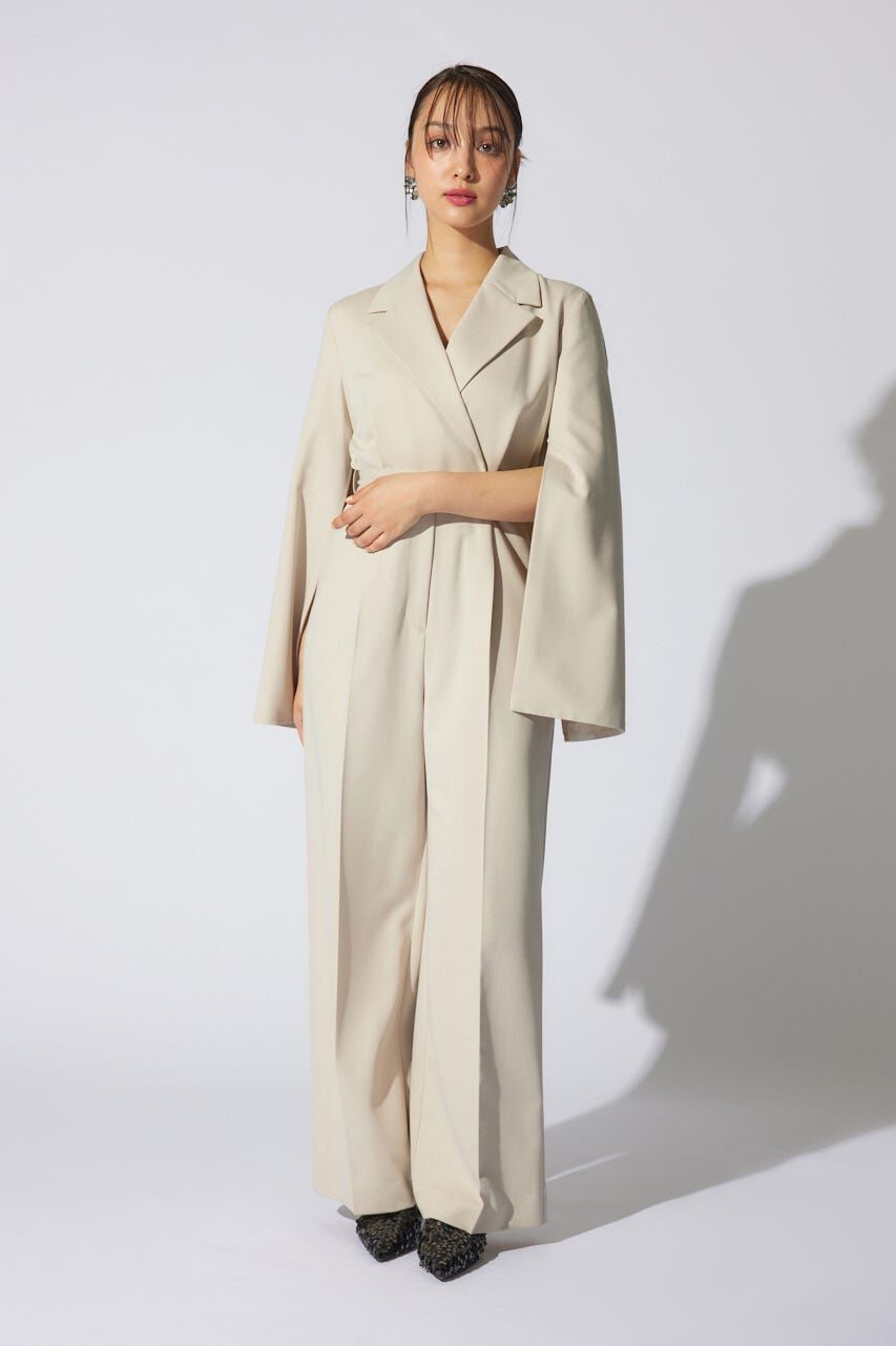 rienda「テーラードデザインロンパース」|ワンピース|