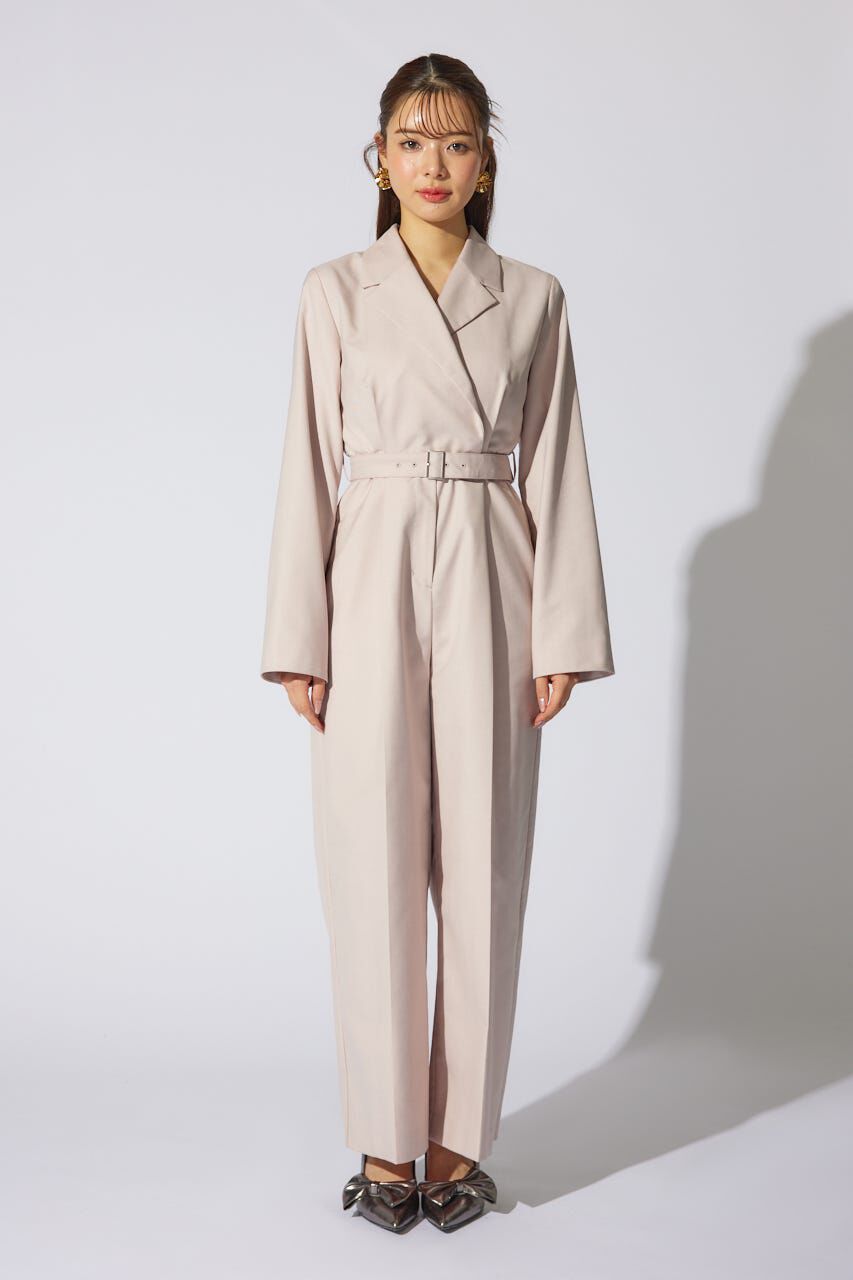 rienda「テーラードデザインロンパース」|ワンピース|