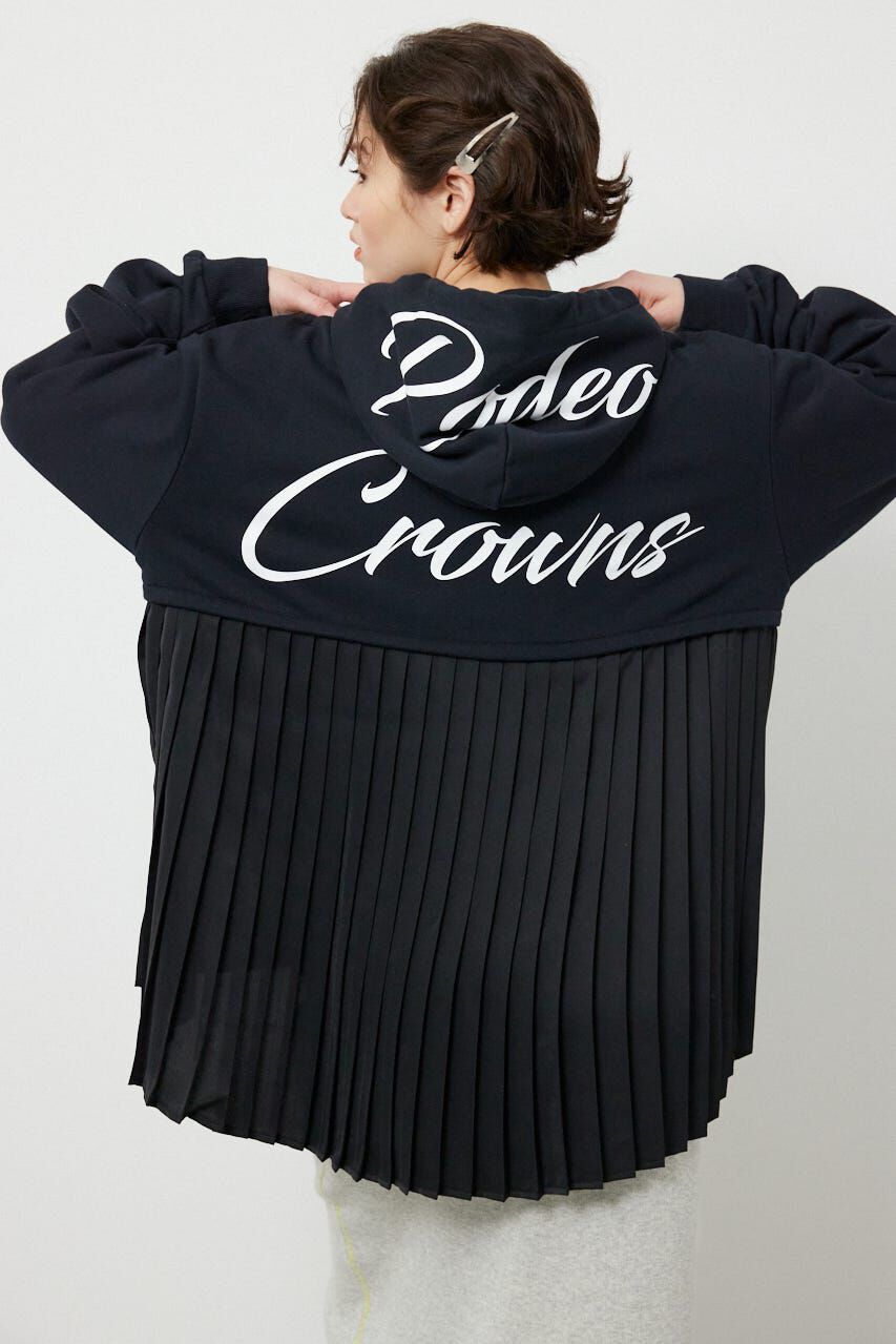 RODEO CROWNS「バックプリーツロゴパーカー」|パーカー|
