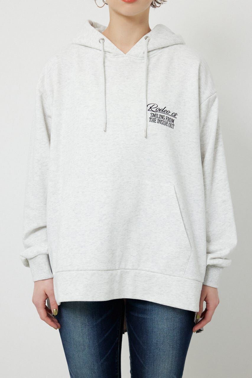 RODEO CROWNS「バックプリーツロゴパーカー」|パーカー|