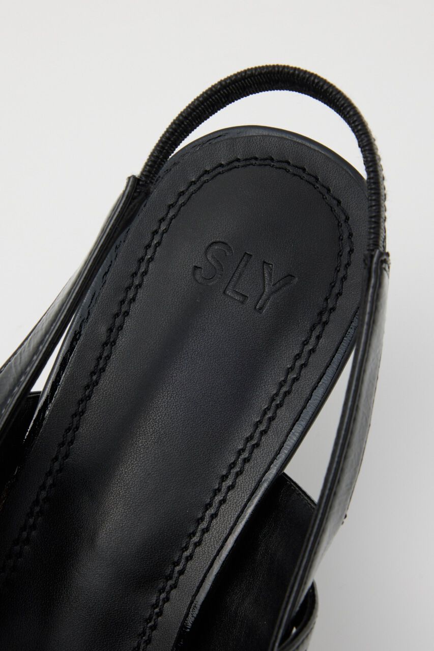 SLY「RIBBON DESIGN POINTED サンダル」|サンダル|