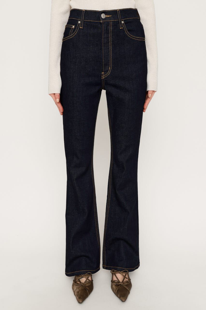 SLY「HW FLARE PT WITH ROICA（R）EF」|デニム|