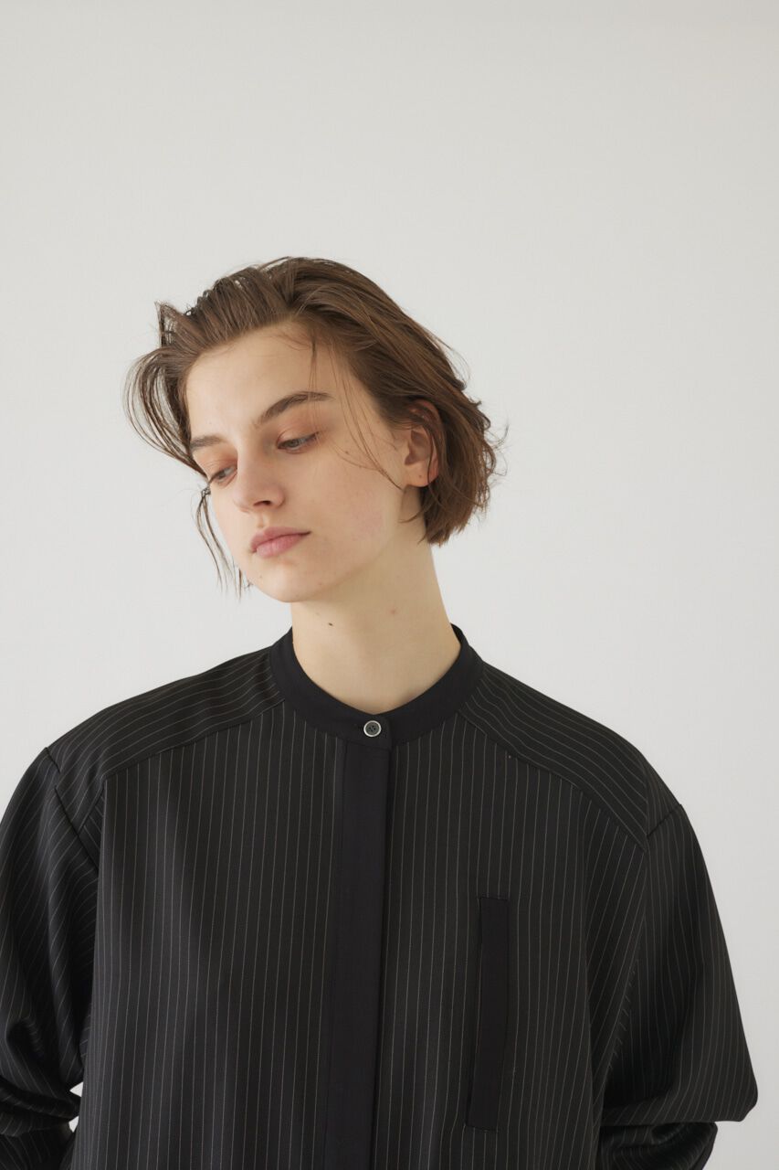 RIM.ARK 「Stripe shirt OP」|ワンピース|