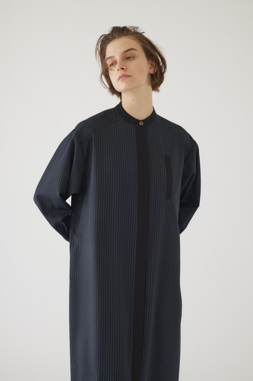 RIM.ARK 「Stripe shirt OP」|ワンピース|