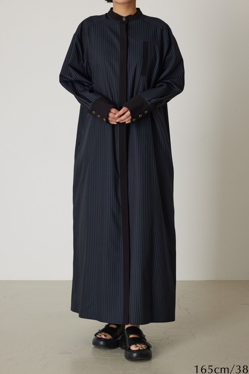 RIM.ARK 「Stripe shirt OP」|ワンピース|