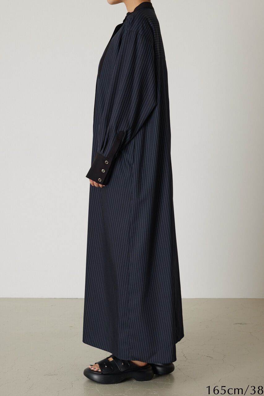 RIM.ARK 「Stripe shirt OP」|ワンピース|