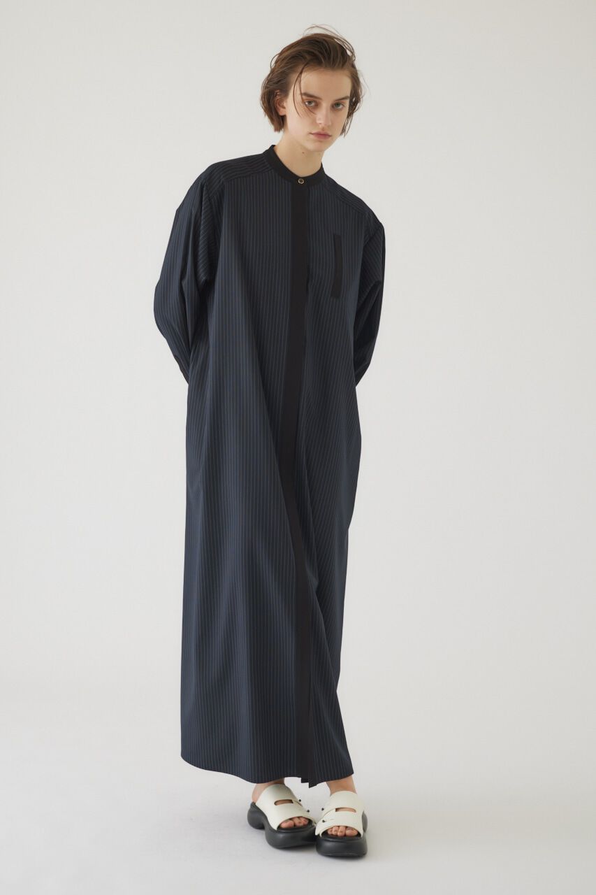 RIM.ARK 「Stripe shirt OP」|ワンピース|