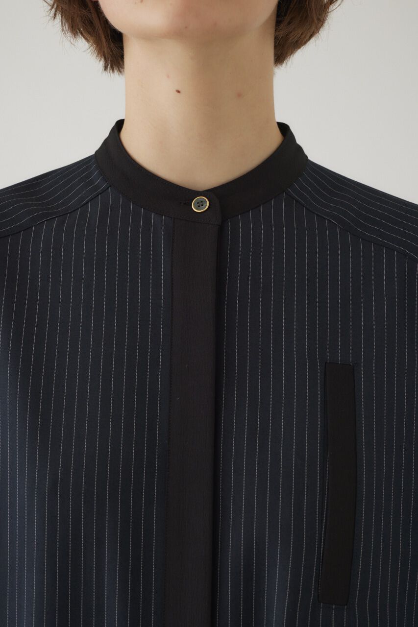 RIM.ARK 「Stripe shirt OP」|ワンピース|