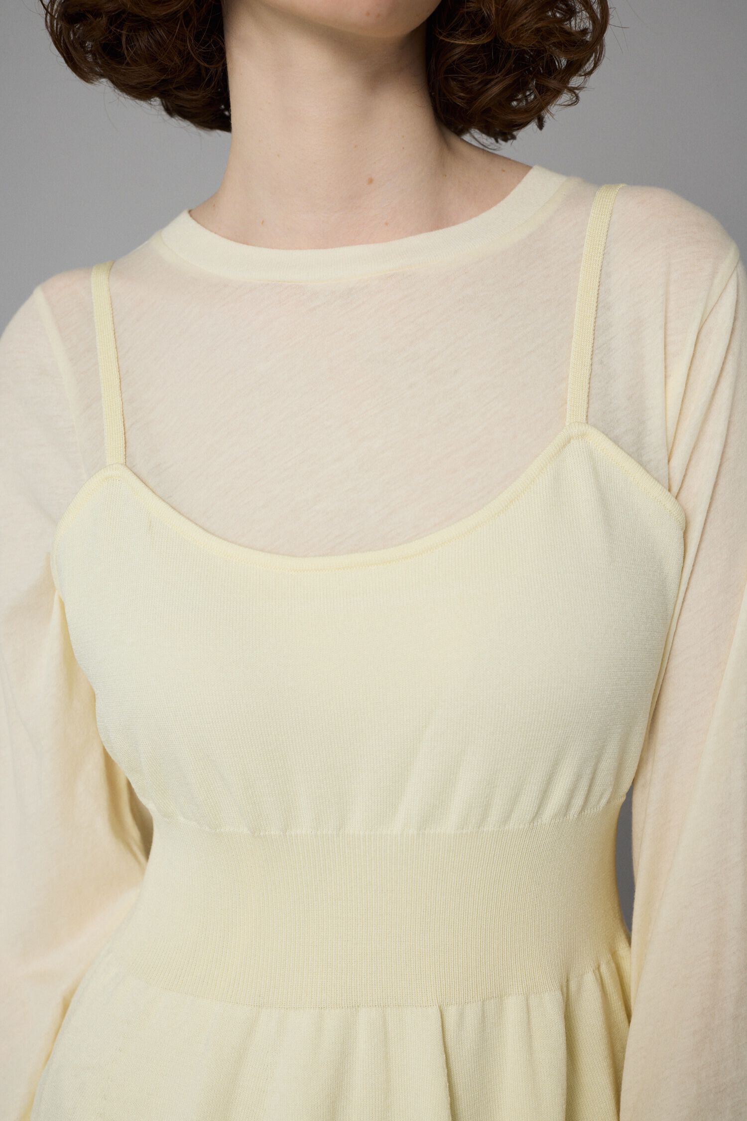 HeRIN.CYE「Waist shape knit dress」|ワンピース|