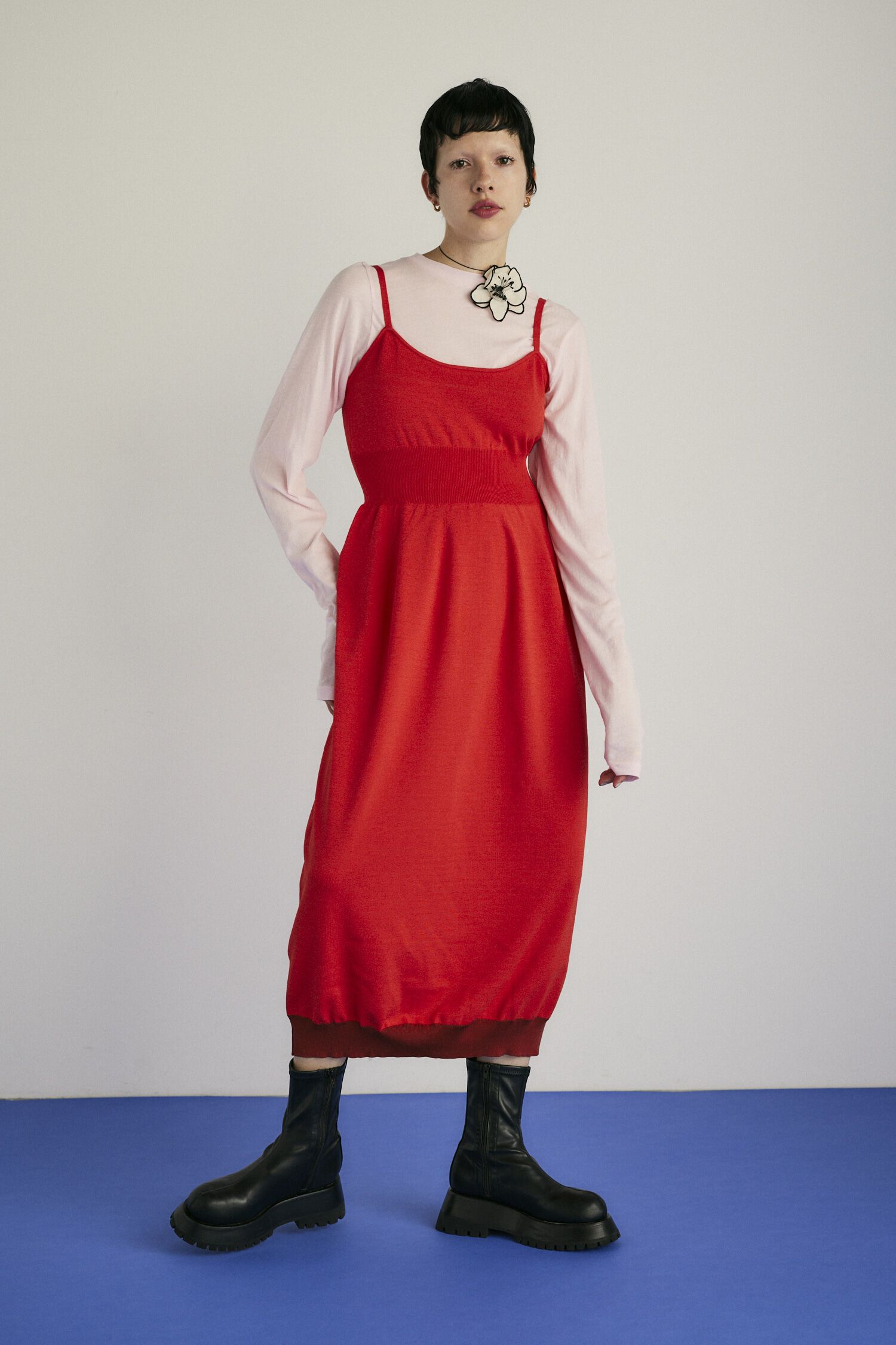 HeRIN.CYE「Waist shape knit dress」|ワンピース|