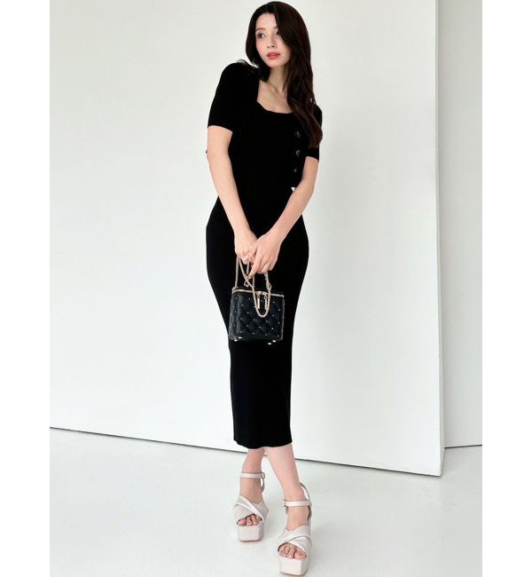 RESEXXY「五分袖ショートカーディガン【セットアップ着用可能】」|カーディガン|