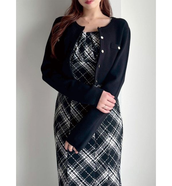 RESEXXY「ハイゲージニットカーディガン」|カーディガン|