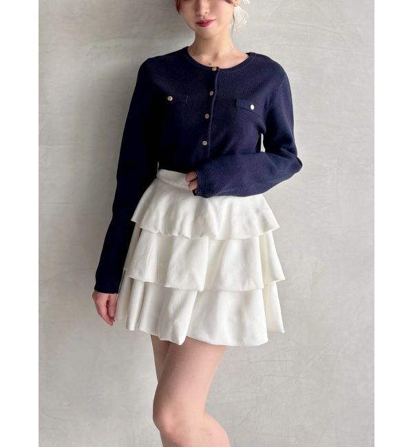 RESEXXY「ハイゲージニットカーディガン」|カーディガン|