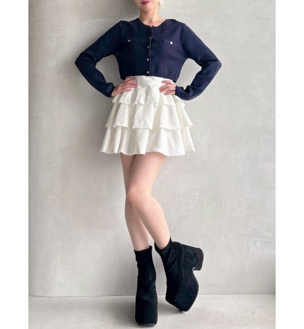 RESEXXY「ハイゲージニットカーディガン」|カーディガン|