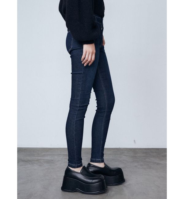 EMODA「【ELDER】SYMハイウエストデニム」|デニム|
