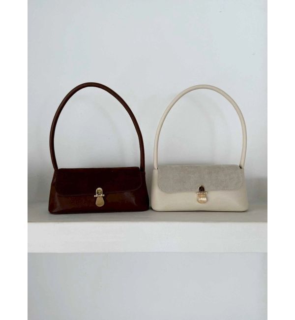 MERCURYDUO「スエードハンドバッグ」|ハンドバッグ|