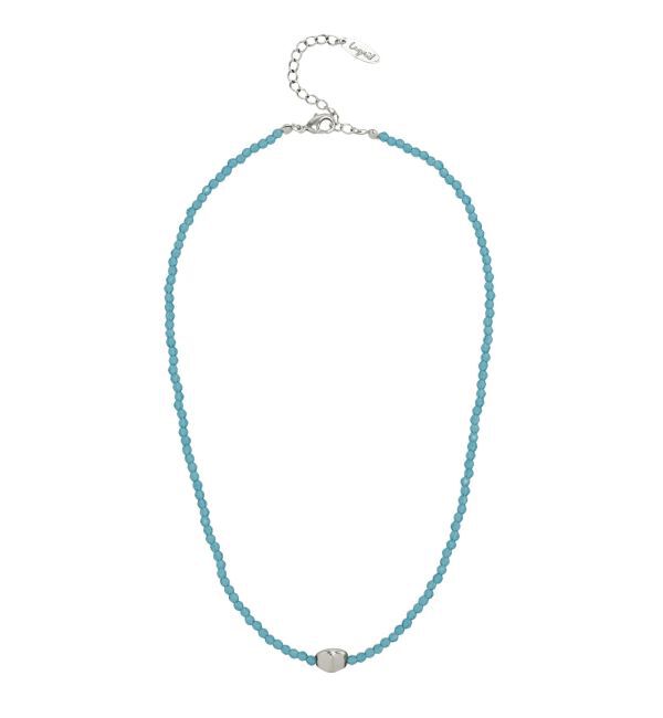 Ungrid「パーツコンビビーズネックレス」|ネックレス|