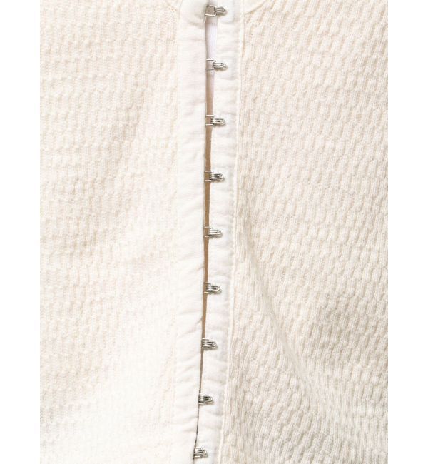 Ungrid「ハニカムショートカーディガン」|カーディガン|