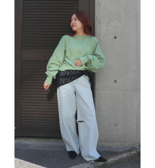 Ungrid「レーススカーフ」|バンダナ・スカーフ|