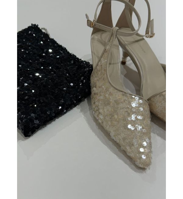 LAGUNAMOON「LADYスパンコールパンプス」|パンプス|