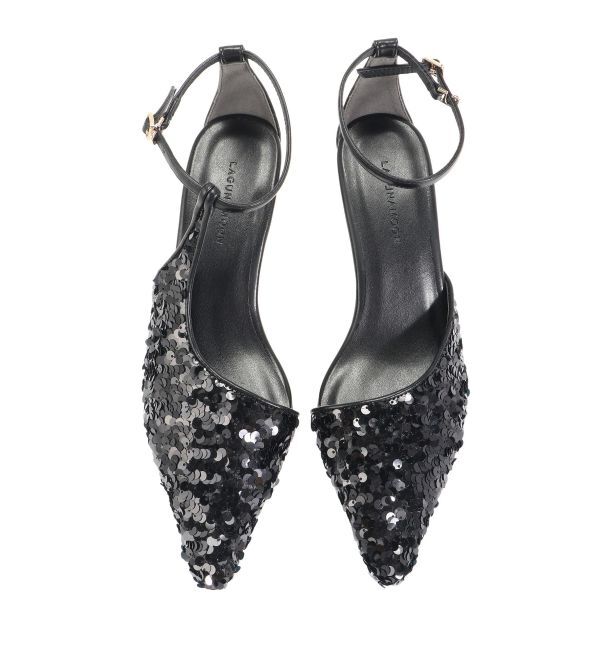 LAGUNAMOON「LADYスパンコールパンプス」|パンプス|