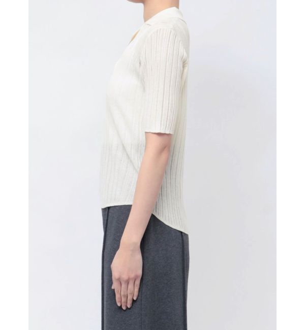 LAGUNAMOON「シアーカラーネックシニットプルオーバー」|ニット・セーター|