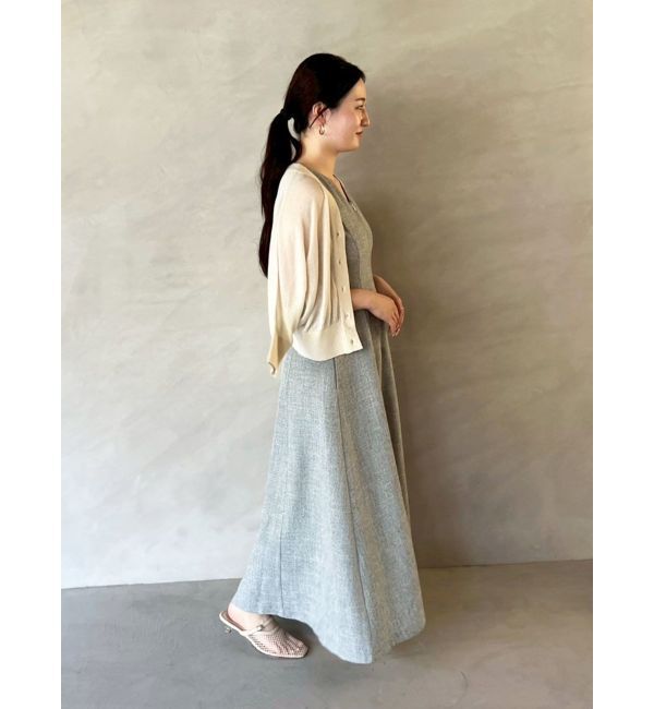 LAGUNAMOON「【追加生産】フロントZIPミックスカラーワンピース」|ワンピース|