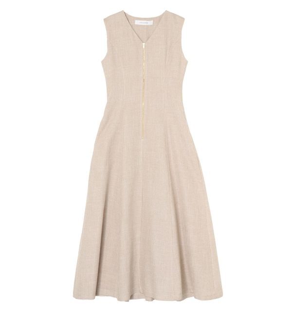 LAGUNAMOON「【追加生産】フロントZIPミックスカラーワンピース」|ワンピース|