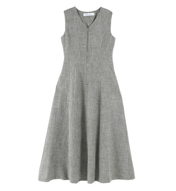 LAGUNAMOON「【追加生産】フロントZIPミックスカラーワンピース」|ワンピース|