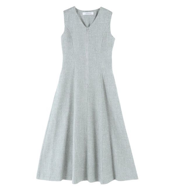 LAGUNAMOON「【追加生産】フロントZIPミックスカラーワンピース」|ワンピース|