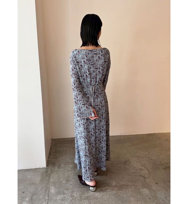 LAGUNAMOON「ヴィンテージフラワーフレアスリーブワンピース」|ワンピース|