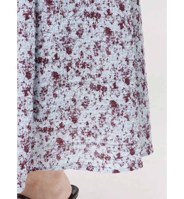 LAGUNAMOON「ヴィンテージフラワーフレアスリーブワンピース」|ワンピース|