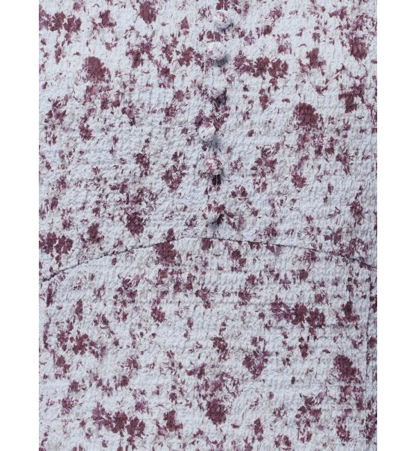 LAGUNAMOON「ヴィンテージフラワーフレアスリーブワンピース」|ワンピース|