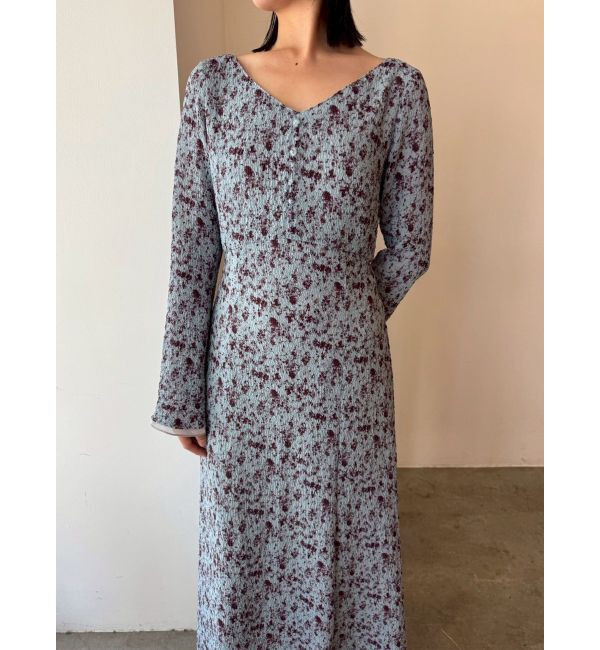 LAGUNAMOON「ヴィンテージフラワーフレアスリーブワンピース」|ワンピース|