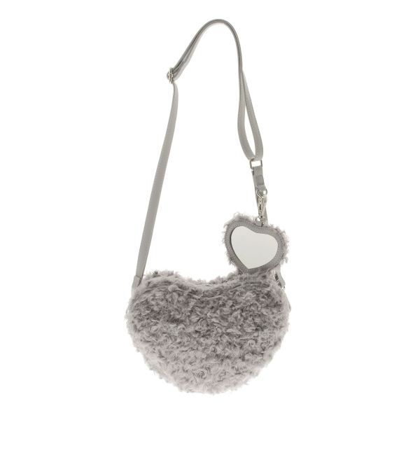 merry jenny「fluffy heart bag」|ショルダー・メッセンジャー|