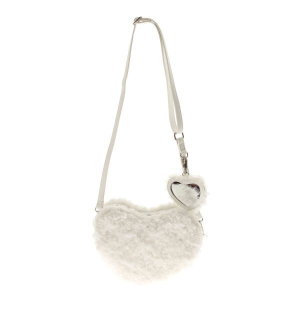 merry jenny「fluffy heart bag」|ショルダー・メッセンジャー|
