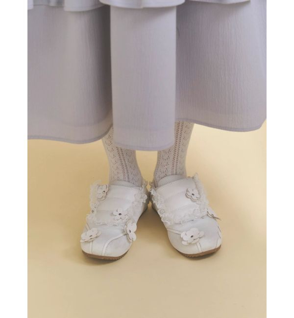 merry jenny「お花いっぱいフラットスニーカー」|スニーカー|